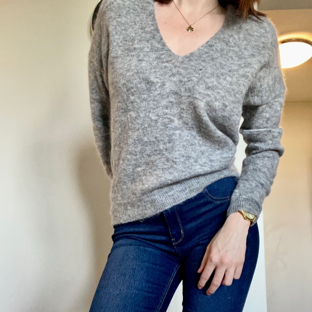 Knit sweater